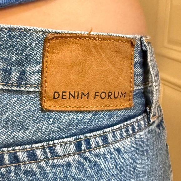 aritzia denim shorts - Picture 3 of 5